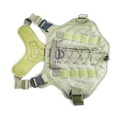 China Padded No Pull Utility Dog Harness Tactical Vest With Handle for sale