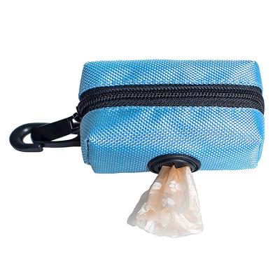 China Cheap And Durable Oxford Cloth Durable Waterproof Dog Poop Bag Holder For Leash for sale