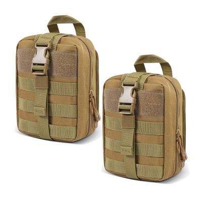 China 1000D Molle Pouch Nylon Tactical Medical Pouch 1000D First Aid Service Pouch For Outdoor Activities for sale