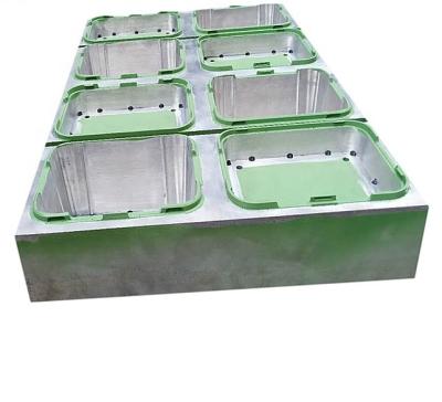 China Custom High Quality Factories CNC Machining Aluminum Food Box Container Vacuum Forming Mold for sale