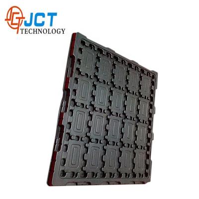 China Anti Static Vacuum Forming Esd Electronic Cable Plate PP Plastic Tray for sale