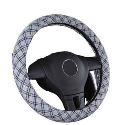 China National Fancy Style Car Cotton Steering Wheel Cover for sale