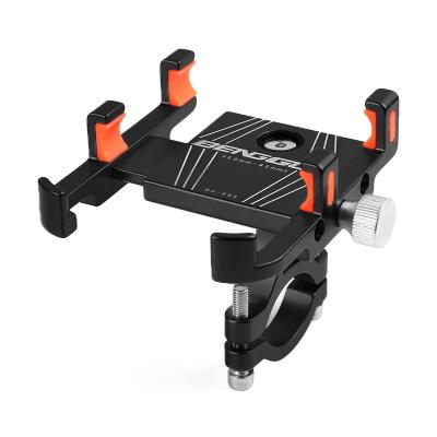 China 360 Degree Handlebar Clip Rotating Clip Road Bike Smartphone Bracket Mount Mobile Phone Bike Phone Holder Bicycle Accessories for sale