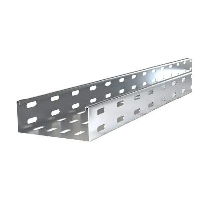 China Cable Wiring Most Buoyant HDG Perforated Cable Tray Perforated Cable Tray with Cover for sale