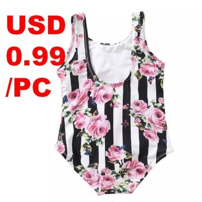 China Cheap USD0.99 USD 1 leopard bikini factory swimwear factory breathable beach wear factory swimsuit for sale