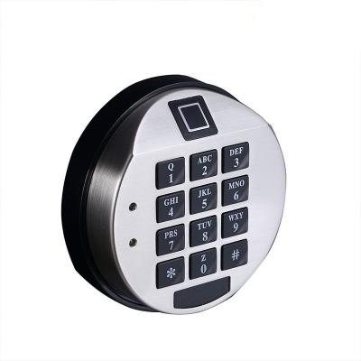 China Modern Simplicity Fingerprint Password Lock Desktop Smart Safe Smart Password Lock Zinc Alloy Digital Electronic Lock for sale