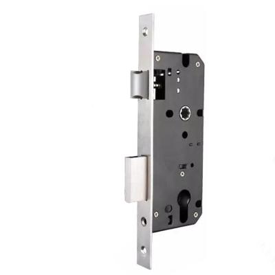 China Modern Portable Bathroom Security Sliding Door Locks Room Door Lock Silent Lock Body 4558 With Key for sale