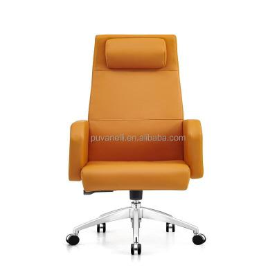 China China Manufacture Adjustable Director Leather Swivel (Height) Executive Office Chair For Office Furniture for sale