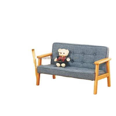 China Wholesale High Quality Fabric Wooden Children's Comfortable Mini Play Study Children Non-slip Couch Armchair for sale