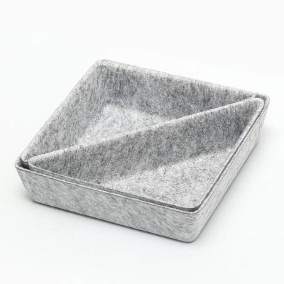 China Large Sustainable Shed Felt Office Storage Box Felt Office Storage Box Stable Quality for sale