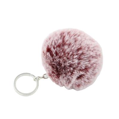 China Faux Rabbit Fur San Carlo Fashion Faux Fur Christmas Key Chain Ice Cream Shape Fuzzy Handbag Keychain Bags Clothing Shoes Print Custom Acrylic for sale