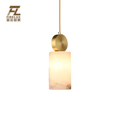 China Gloden Modern Contemporary Post Modern Adjustable Single Head Creative Rise Your Collection Home Lighting Single Crystal Pendant Lamp for sale