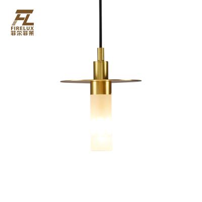 China Gloden Modern Contemporary Post Modern Adjustable Single Head Creative Rise Your Collection Home Single Lighting Pendant Lamp for sale