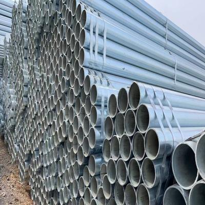 China Liquid pipe galvanized steel pipe/hot dipped galvanized round pipe/gi steel pipe pre galvanized steel pipe for sale