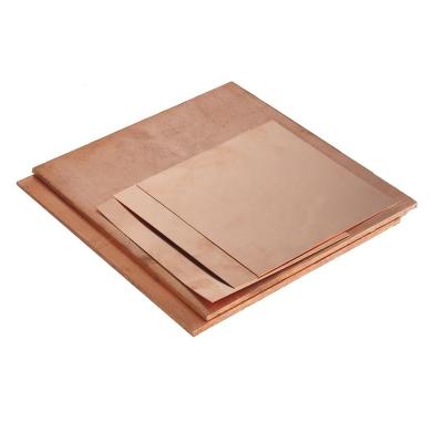 China Pure Copper Plate C12200 Sheet Netting Copper Sheet For Red Cooper Sheet Plate for sale