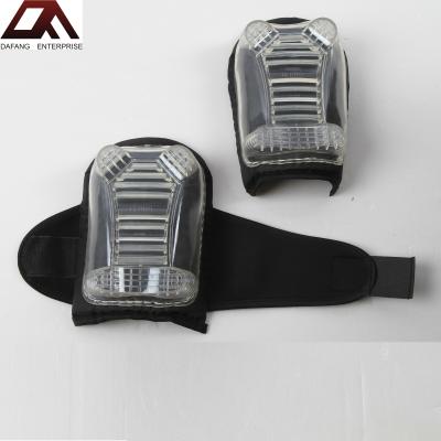 China Adult Heavy Duty Thick Plastic Shell Gel Kneepads for sale