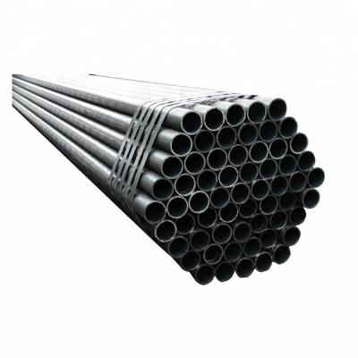 China DN25 CARBON STEEL SEAM PIPE Grade B SCH40 ERW welded black steel pipe stk400 RHS Round hollow section Te koop