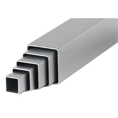 China Size 80x80MM square steel profile MS Welded square Tubular factory price construction build mild steel for sale