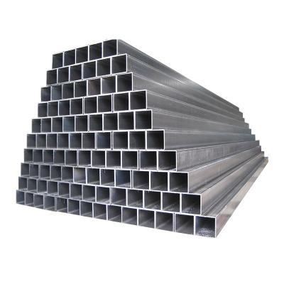 Chine Size 60x60MM square steel profile MS Welded square Tubular factory price construction build mild steel à vendre