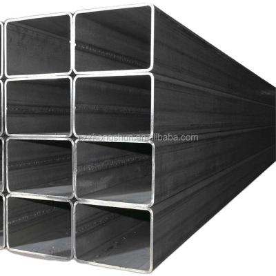 China Hot Rolled Carbon Steel Sq Tube 75x75MM A36 Mild Steel Profile Ms Rectangular Tube Square And Rectangular Steel Pipe for sale