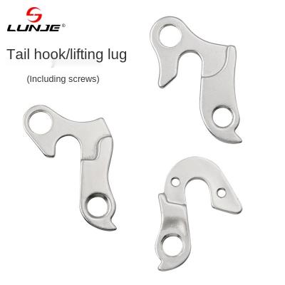 China Factory Direct 6061-T6 Aluminum Alloy MTB Road Bicycle Mountain Bike Frame Gear Tail Hook Parts Aluminum Alloy Bicycle Derailleur Hanger for sale