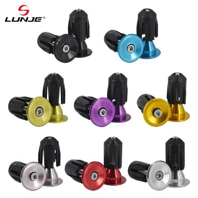 China Wholesale 6061-T6 Alloy Handlebar Plug Expander Grip Sleeve Plug Aluminum Alloy Bicycle Accessories Bike Bar End for sale