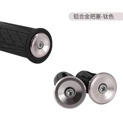 China High Quality 6061-T6 Alloy Aluminum Alloy MTB Bicycle Accessories Bike Handlebar Grips Bike Handle Bar End Plugs for sale