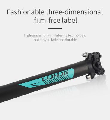 China LUNJE Bike Seatpost 27.2mm / 30.9mm / 31.6mm 400mm MTB Hyperlight Road Bike Cycling Seat Post Parts XT-P368 for sale