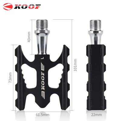 China Children's bikes wholesale lightweight bicycle parts mountain bike pedal aluminum alloy mountain bike pedals for sale