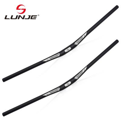 China QualityDH720/780mm Mountain Bikes Racing Mountain Bike Handlebar 31.8*780mm Ultra Long Sloped Top Aluminum Alloy Riser Handlebar for sale