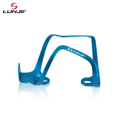 China LUNJE XT-A002Cages Alloy Bottle Cage Road Bike Bottle Holder Water Bottle Cage Aluminum Ultralight Recycling Cup Holder for sale