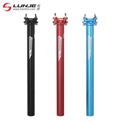 China 6061-T6 Aluminum Alloy 6061-T6 LUNJEWheel Track Mountain Bicycle Seat Post Aluminum Alloy Seat Tube Seat Pole27.2 30.9 Accessories for sale