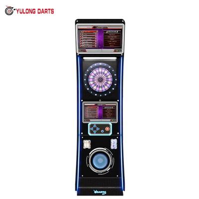 China Multi-Function Dart Board Machine Video Electronic Darts Machine LED YL Indoor Internet Game Capable Bar for sale