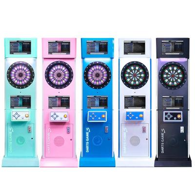 China Popular Indoor Sport Amusement Arcade Electronic Soft Dart Board Flying Game Machine Coin Operated for sale