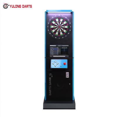 China wooden & nylon most popular coin operated electronic darts amusingly coin operated game machine for kids and adults for sale