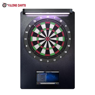 China metal & nylon & 2022 wood home-used electronic dart machine dart board for leisure sports for sale