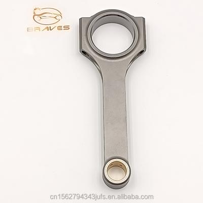 China Billet Forged 4340 EN24 2d STEEL Engine Beta Forged G4gf G4gc H-Beam Connecting Rods For Hyundai Tiburon Coupe Performance Auto Parts Turbo Kits for sale