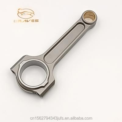 China Stronger Billet Forged 4340 EN24 STEEL STEEL Spare Parts Racing Turbo 4g15t 4g15 Engine Connecting Rod For Lancer Miev Mitsubishi Colt Czt Ralliart 4g13 4g18 for sale