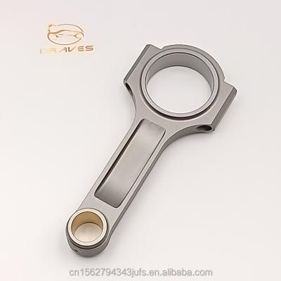 China Billet Forged 4340 STEEL Rogue Rod For Gti VW Golf Engine EN24 Golf4 Tuning 4 Piece Turbo Engine 20v 2T Ea113 Connecting Rod for sale