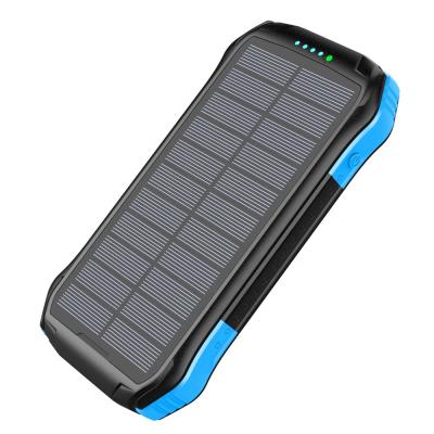 China Wireless Powerbank Supply Lighting 16000Mah Wireless Solar Power Bank for sale