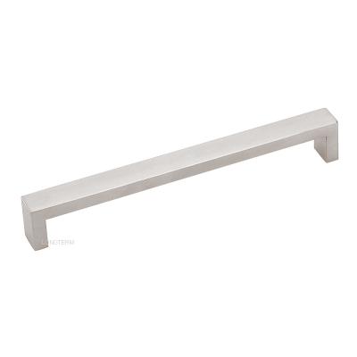 China Modern Square Stainless Steel Furniture Hardware Pulls Handles For Sideboards for sale