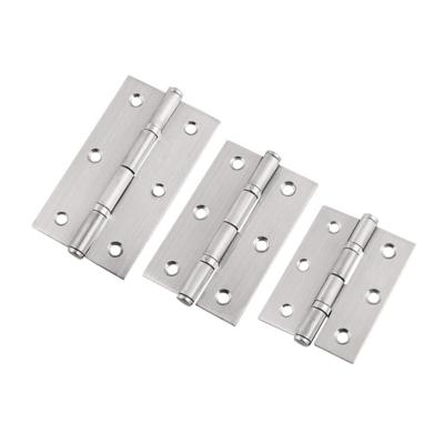 China Hot Selling Anti Rust Stainless Steel Cabinet Door Hinge Thickness Small Door And Window Hinges Satin Color for sale