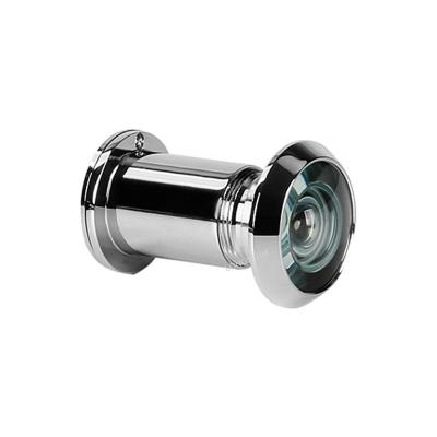 China Modern Wholesale High Quality Brass 180 Degree Door Spy Eye Hole Viewer With Polished Chrome for sale