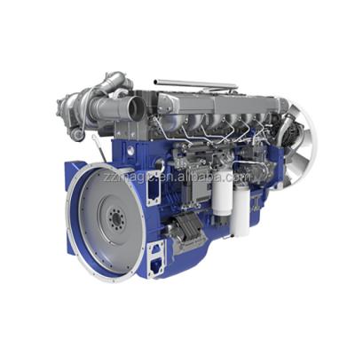 China Water Cooled With Oil Gasoline / Gasoline Diesel Engine Alert Weichai Wp10 4 Cylinder Engine Wp10 for sale