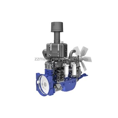 China Low Price Cost Effective Durable 4 Stroke 4 Cylinder Water Cooled WP10 6 Valves Road Roller Wp10 Engine for sale