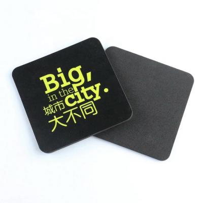 China Sustainable LOGO EVA Foam Tableware Cushion Custom Coaster for sale