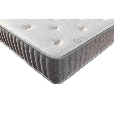 China Pocket Bamboo Spring Latex Hybrid Coil Cloth Latex Foam Bed Foldable Cooling Natural Mattress in box china mattress factory for sale