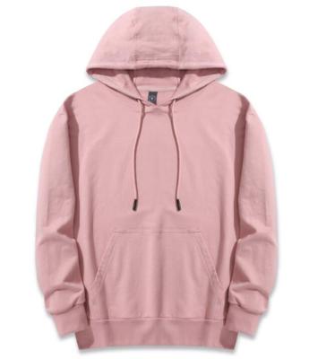 China Wholesale QUICK DRY oversized hoodie 97% cotton 3% spandex free time color custom knit pullover hoodies for sale