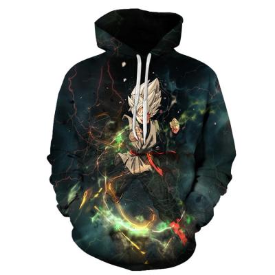 China Anti-wrinkle style gym men's sports hot sale fashionable cartoon printed oversized hoodies for sale