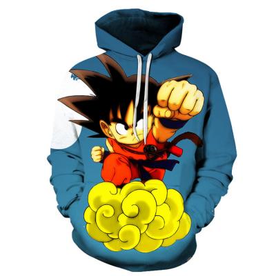 China Anti-wrinkle factory price cheap cartoon printed fashion sports men style pullover hip hop hoodies for sale